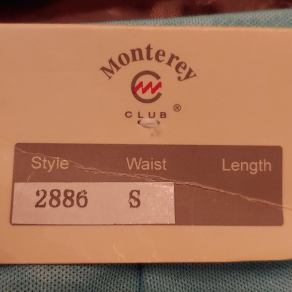 NWT Monterey Club Teal/Turquois S Golf skort - Picture 7 of 10